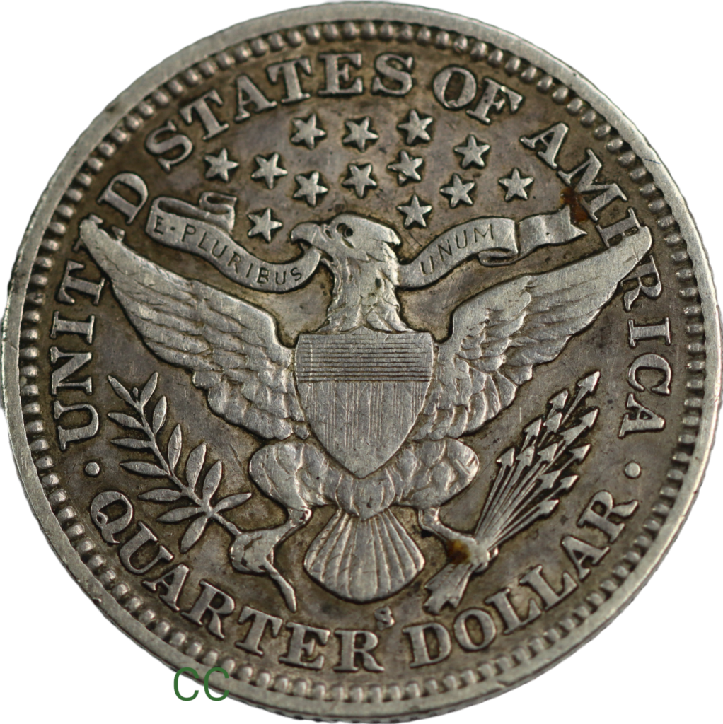 Barber Quarter 1905s. Sold. - colonialcollectables buying and selling ...