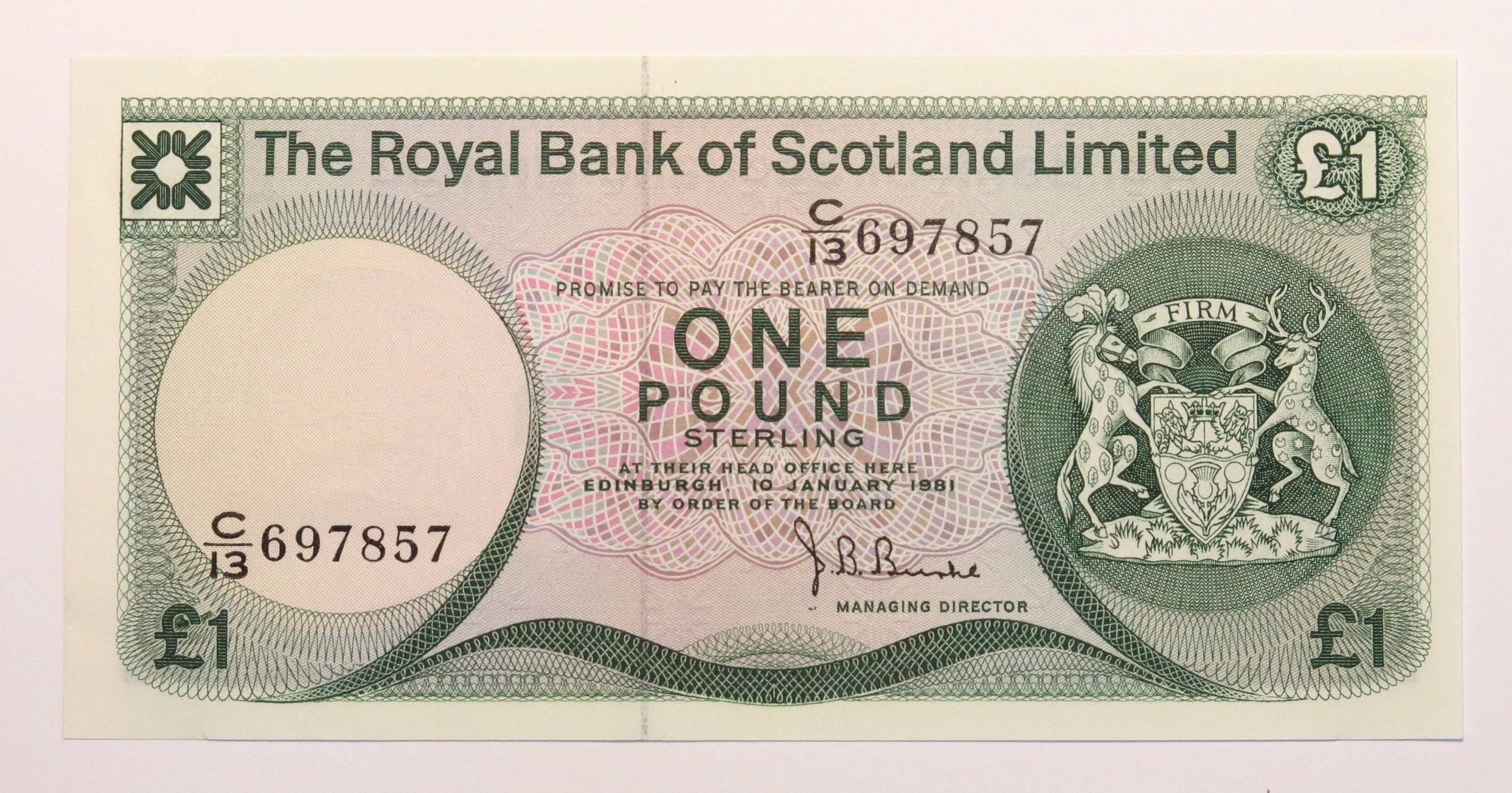 Scotland Banknotes - colonialcollectables buying and selling coins