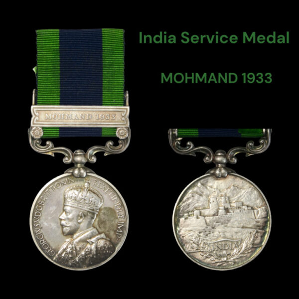 India General Service Medal, Mohmand 1933 - Colonialcollectables Buying ...