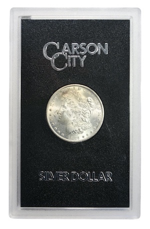Carson City morgan dollar 1884cc