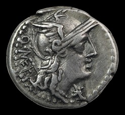 Roman Republic q. caecilius metellus denarius