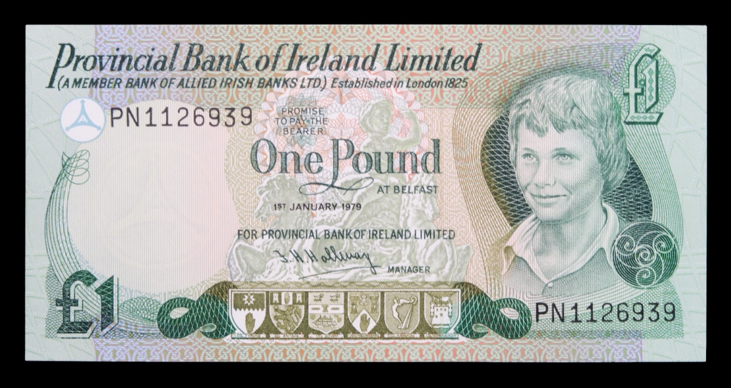 Northern Ireland, One Pound 1979, Unc. - colonialcollectables buying ...